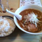 ラーメン まるいし - みそとライス