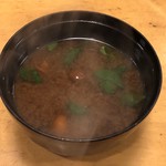 鰻はし本 - 赤出汁