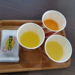 ラウンジ きらら - 柑橘系ジュースの飲み比べヽ(*´＾｀)ﾉ