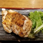 炭火焼専門食処 白銀屋 - 大山鶏の香味刺身ステーキ定食