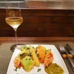 創作イタリアン Gemelli - 季節野菜のフリット盛り合わせジェノベーゼマヨネーズ添え