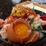 二代目野口鮮魚店 - まかない丼　1,500円弱