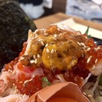 二代目野口鮮魚店 - まかない丼　1,500円弱