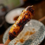 比内地鶏本格焼酎 海舟 - 2019.8 大山鶏 つくね（150円）