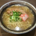 ヒロシマンと利へいさん - ラフテーそば