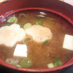 ようこそ - 麩と豆腐の　お味噌汁