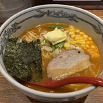 麺や 六三六 - 期間限定 海老塩バターラーメン