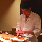 たかおか - 竹岡の天然車海老　大きさ!!