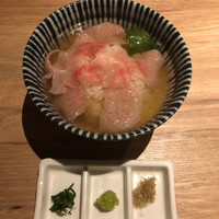 闘牛門 別邸 和ノ牛 - シメのお茶漬け。お出汁がおいしー。