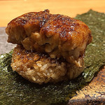 丸新 - 天然物の鰻の焼おにぎり