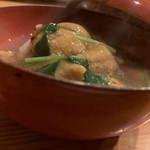 日本料理 たかむら - 三陸産雲丹と秋田産鮑のいちご煮