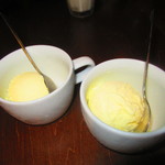 スープカレーlavi - ２人のアイスクリーム【２０１９年９月】