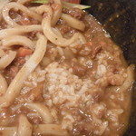 七弐八製麺 - うどんの下にはごはんが