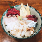 鮨 しもくら - 海鮮丼 1010円