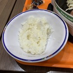 ペッパーランチ - ライスは少な目で