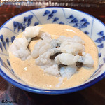 らん亭～ 美日庵 - 鱧しゃぶ胡麻だれ