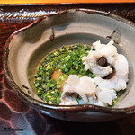 らん亭～ 美日庵 - 鱧しゃぶ柑橘ポン酢