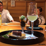 らん亭～ 美日庵 - 水菓子一式