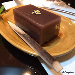 らん亭～ 美日庵 - 焙じ茶 水羊羹仕立