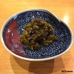 小判寿司 - 鮑の肝だれと舎利