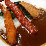 バラ - 看板メニューのバラカレーσ（^◇^）