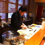 すし まるかい - 斬新なちらし寿司を作る料理長