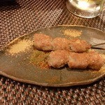 とり焼 番鳥 - ミンチ　９０円／本