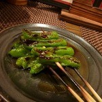 とり焼 番鳥 - ししとう