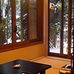 花仙庵 仙仁温泉 岩の湯 - 普段はお食事処になっている「片栗」の部屋です。