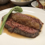 創作麺工房 鳴龍 - 「炙り焼きチャーシュー（オニオンソース）」600円