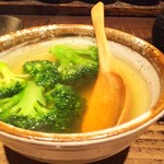 待庵 - ブロッコリーのおでん