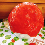 雪月華 - 太陽プラムみるく(日光天然氷) 800円