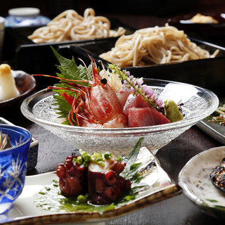 ご接待、会食、記念日に。特別なシーンを彩る"蕎麦会席コース"