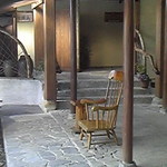 花仙庵 仙仁温泉 岩の湯 - 大浴場入口付近もゆったりとした空間。