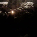 花仙庵 仙仁温泉 岩の湯 - 仙人の湯　露天風呂です。