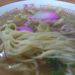 みやうち食堂 - 麺はこんな感じ