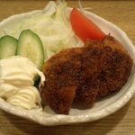 春のお店 - メンチカツ