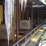 花仙庵 仙仁温泉 岩の湯 - お食事はお食事処にていただきます。