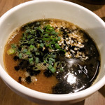 らーめん つけ麺 NOFUJI - つけ汁はコクがあり滋味深い