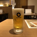 北海道バル 海 - 生ビール