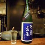 麺処 にぼし香 - 残草蓬莱 特別純米 四六式