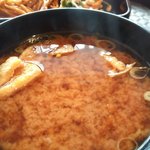 麻路地 - 味噌汁　チンチン(^^)