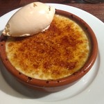 春風駘蕩 - 栗のブリュレとシナモンのアイス