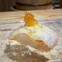 照鮨 - ◆ぼたん海老（三陸）・・大きさもあり甘くて美味。