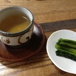 井泉庵 - お茶と野沢菜