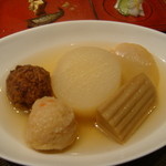 小田原おでん本店 - おでん5品