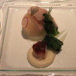 ラーゴ - 淡路産天然平目のカルパッチョ