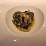 ラーゴ - 金目鯛と車海老を入れたカペレニッティ