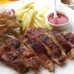 ワタナベナンバン - ジャークチキンプレート780円。