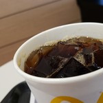 マクドナルド - アイスコーヒーM(120円)です。